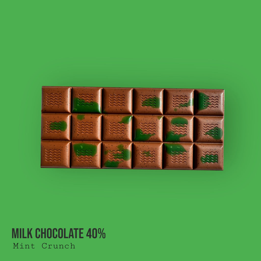 Milk 40% Mint Crunch 110g