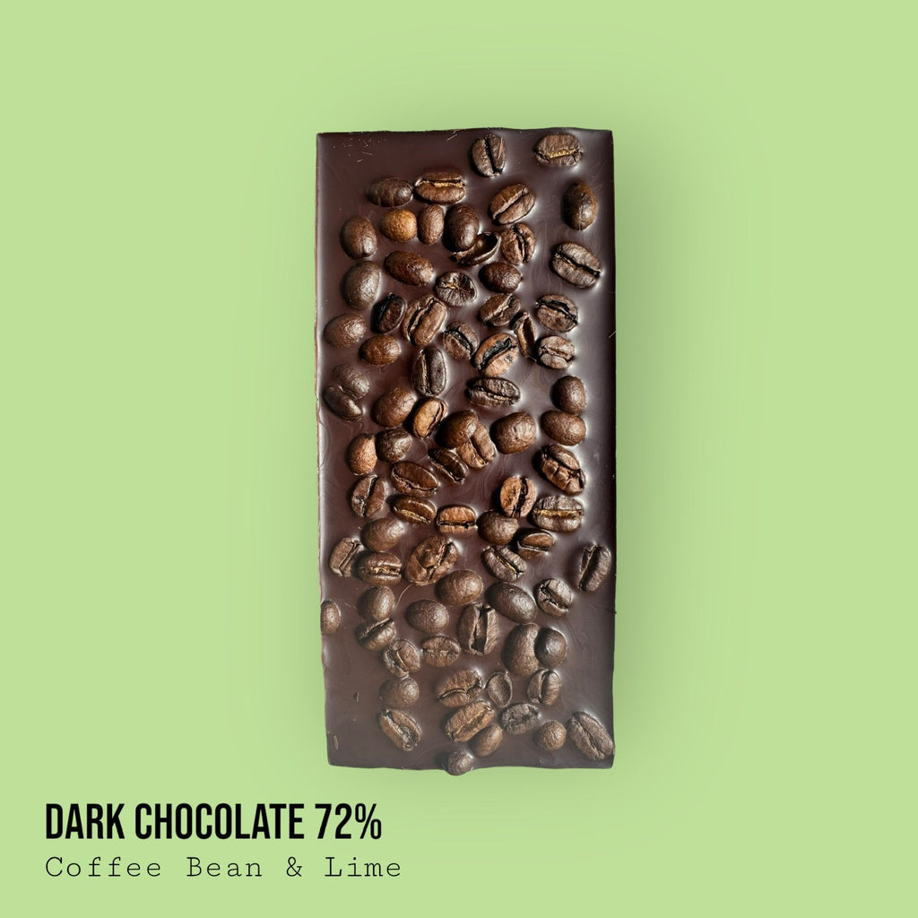 Single Origin Dark Perú 72% Coffee Bean & Lime 110g