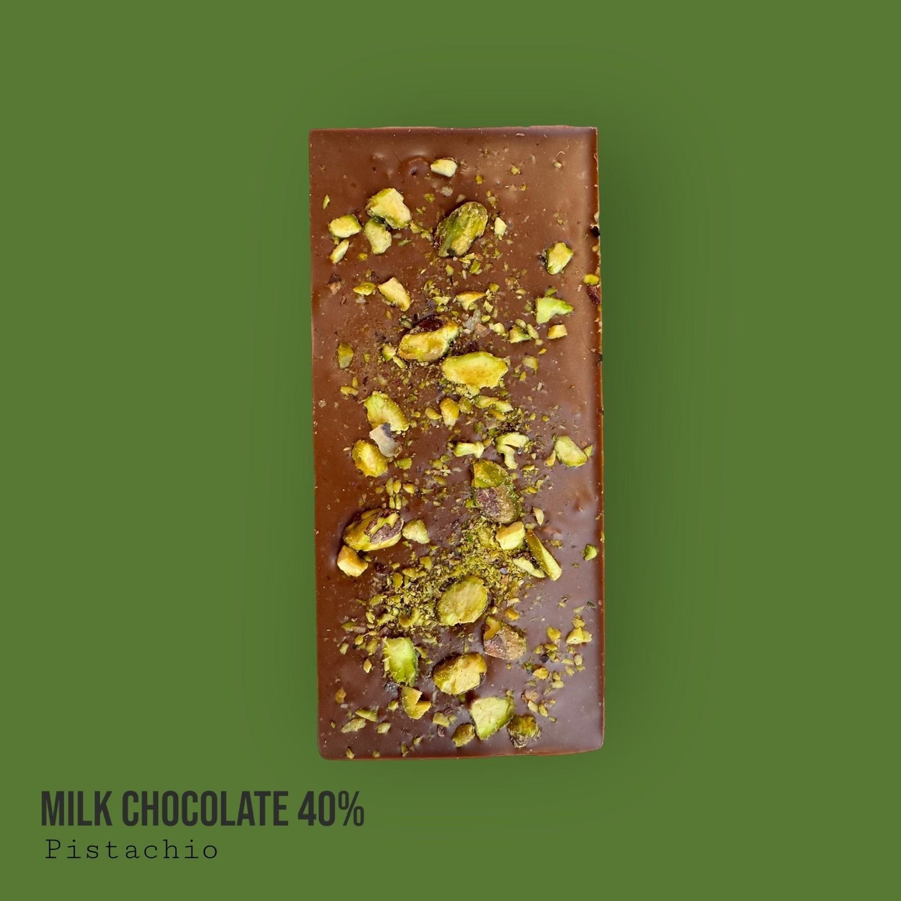Milk 40% with Pistachio Nuts 110g