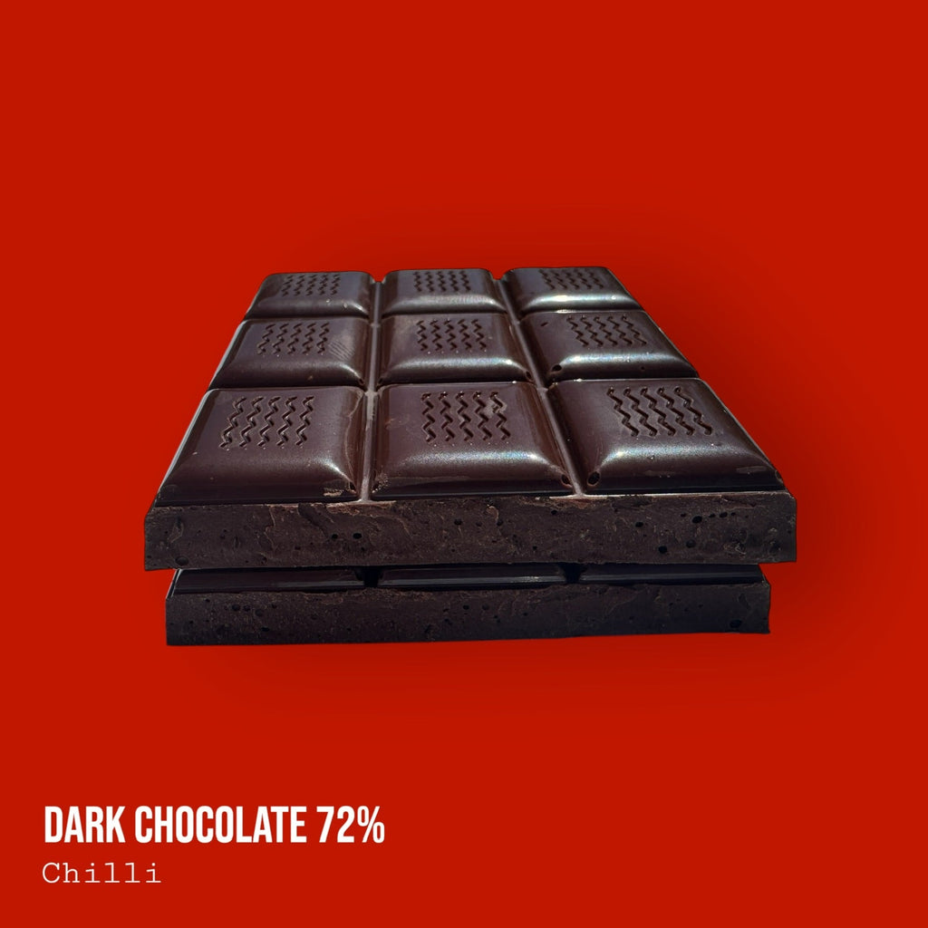 Single Origin Dark Perú 72% Chilli Chocolate Bar 110g