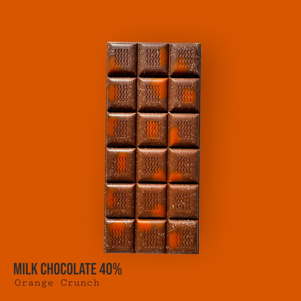 Milk 40% Orange Crunch 110g
